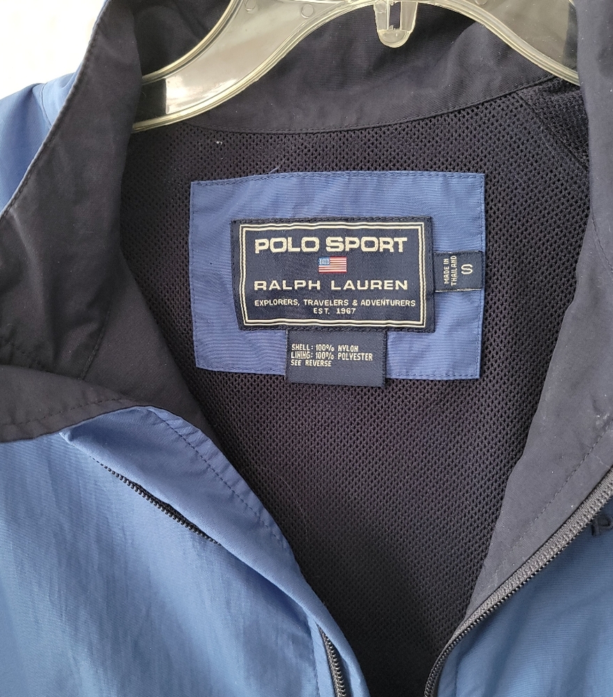 Ralph Lauren Polo Sport Blue Windbreaker